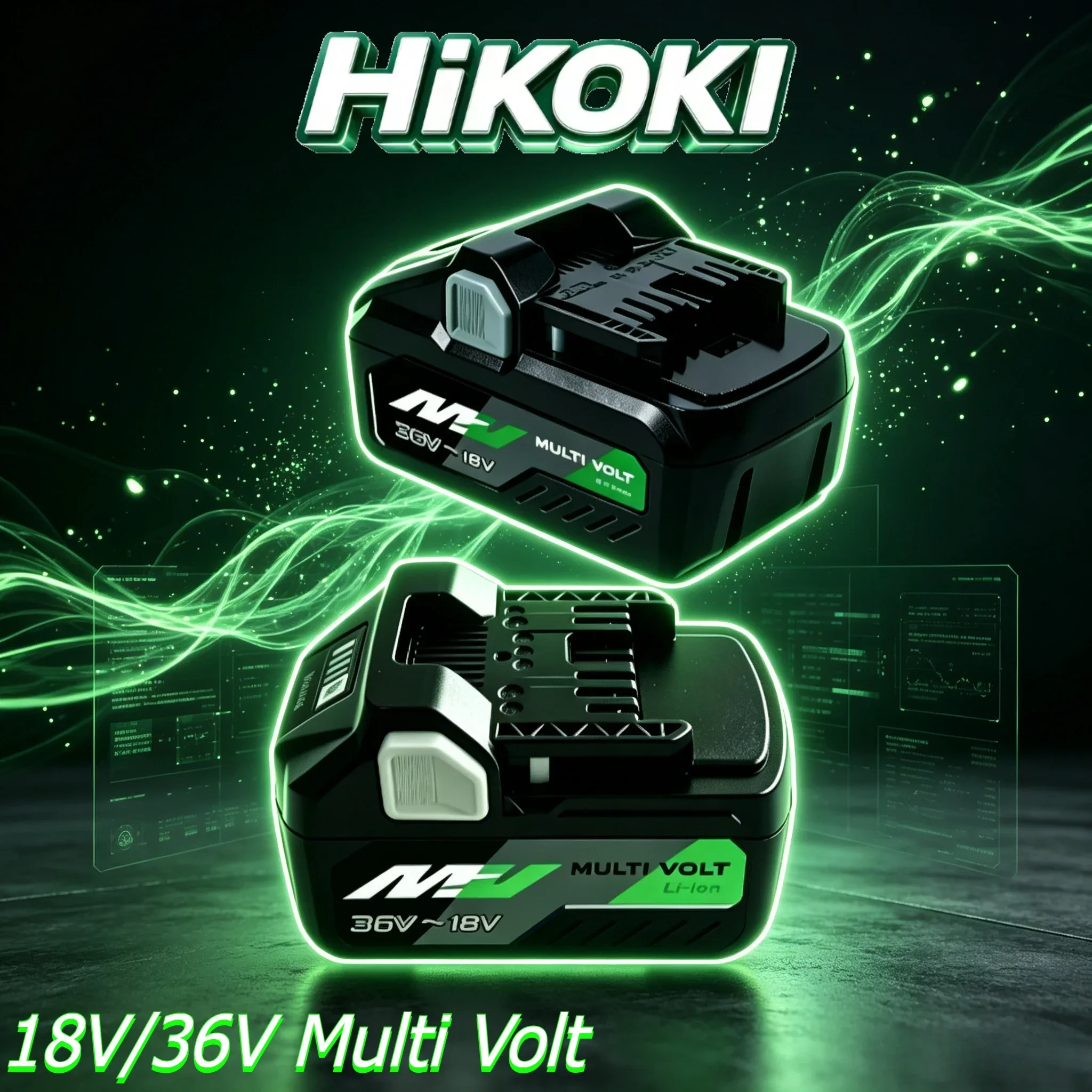 Original HiKOKI 5Ah rechargeable battery stable constant voltage output,anti-drop sturdy shell,for Hitachi power tool batteries