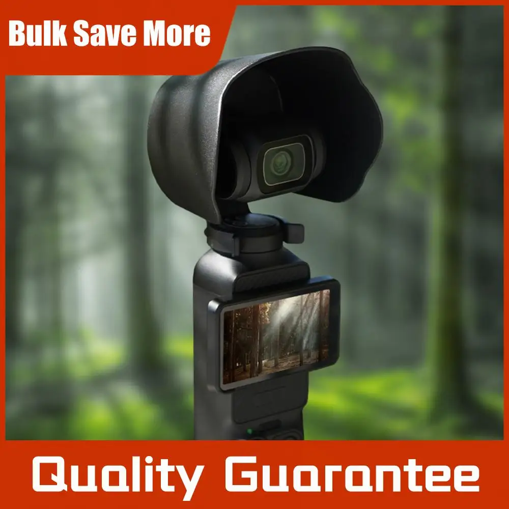 Lens Sun Hood Prevent Glare Lens Hood Light Blocking Lens Protective Cap Camera Accessories for Osmo Pocket 3