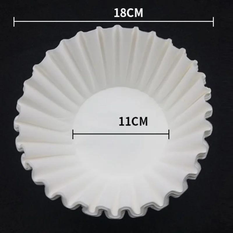 

Disposable Coffee Filter Set Basket Coffee Filter Paper Replacement Accessory For Coffee Maker 50 -100 Sheet