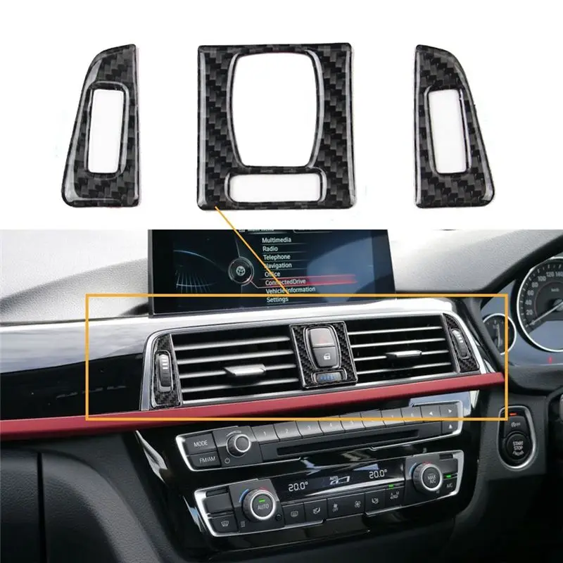 Top-Rated Carbon Fiber Full Set Interior Accessories For BMW 3 Series F30 F31 2013-2018 GT F34 4 Series F32 F33 F36 2014-2018 LH