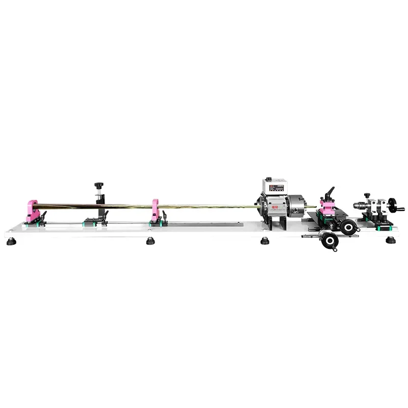 FS-7075D Brushless Electric Manual Metal Lathe with Casting Bed for Pool Club Repair