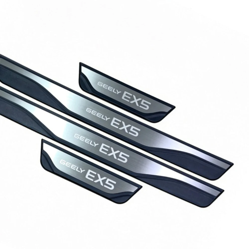 Für Geely EX5 EM-i PHEV EV 2026 2025 Zubehör Auto-Türschwellenschutz Zierleiste Pedal-Schutzfolie Aufkleber Styling – Detail 9