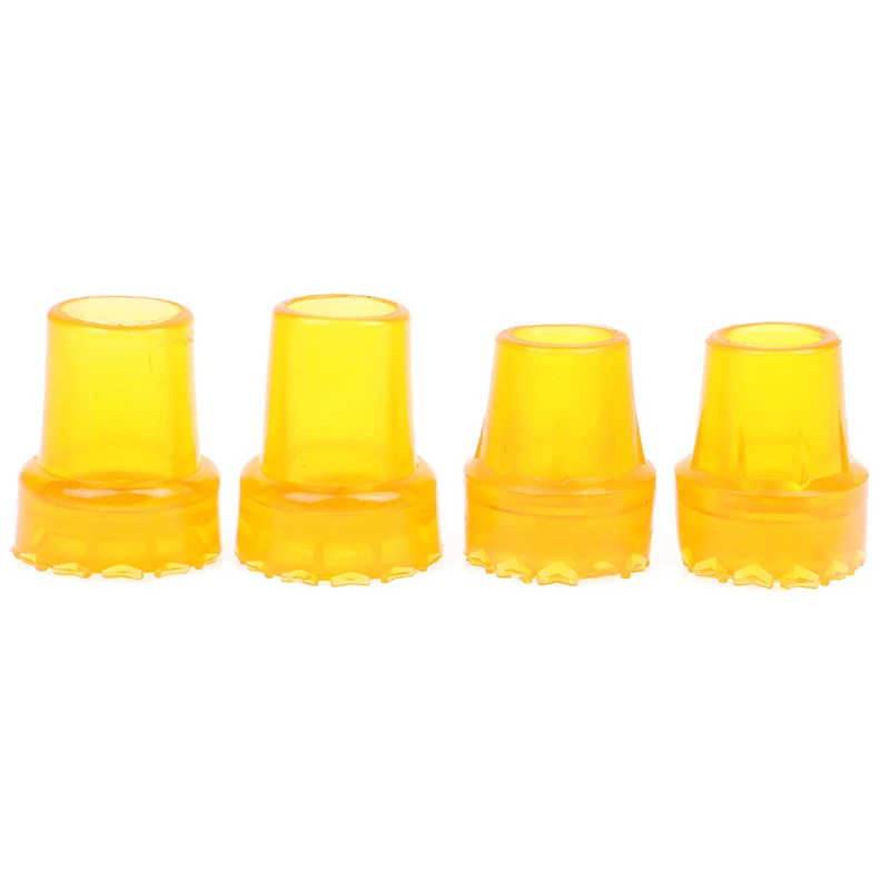 2Pcs 19mm/22mm Antiskid Rubber Crutch Tip Pad Durable Rubber Anti-Slid Heavy Duty Canes Replacement for Walking Stick Crutch End