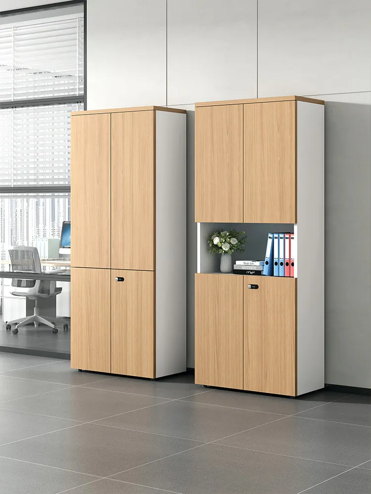 YJQ file data storage filing cabinet wooden floor-to-ceiling security cabinet office bookcase