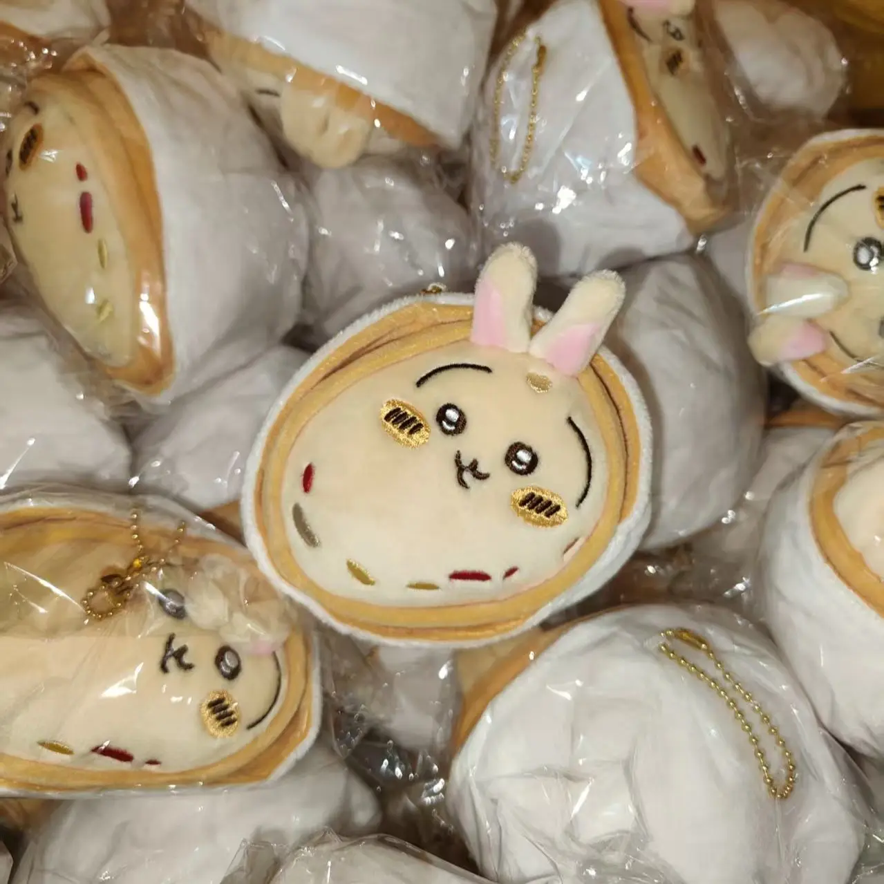 

MINISO Cartoon Chiikawa Christmas Series Storun Usagi Turkey Hachiware Pendant Plush Doll Cure Giving Girls Send Friends