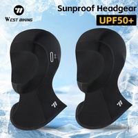 WEST BIKING Summer Cycling Mask Ice Silk Cooling Headgear UV Protection Breathable Full Face Mask Running Climbing Balaclava Cap