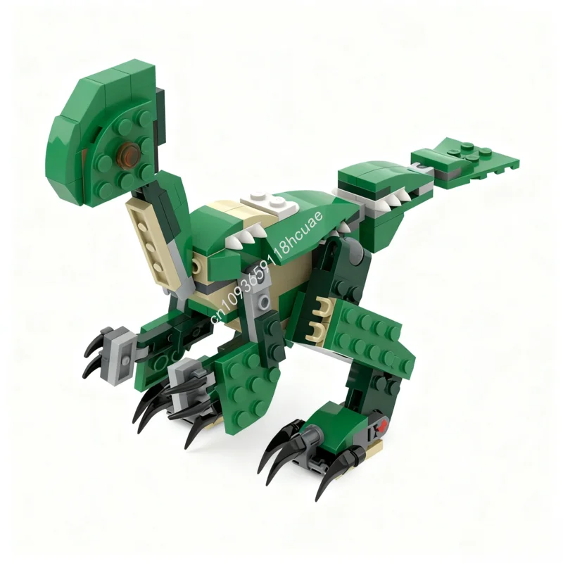 

132pcs MOC Gigantoraptor nan Model Building blocks Birthday Toys Kids Brick Modular idea creative Christmas gifts