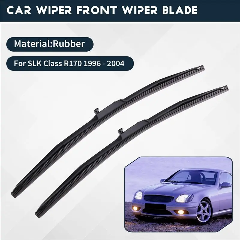 A81M New- For SLK Class R170 1996-2004 Windscreen Wiper Blade 22"+ 22" Front Windshield Hook Car Window Replacemen