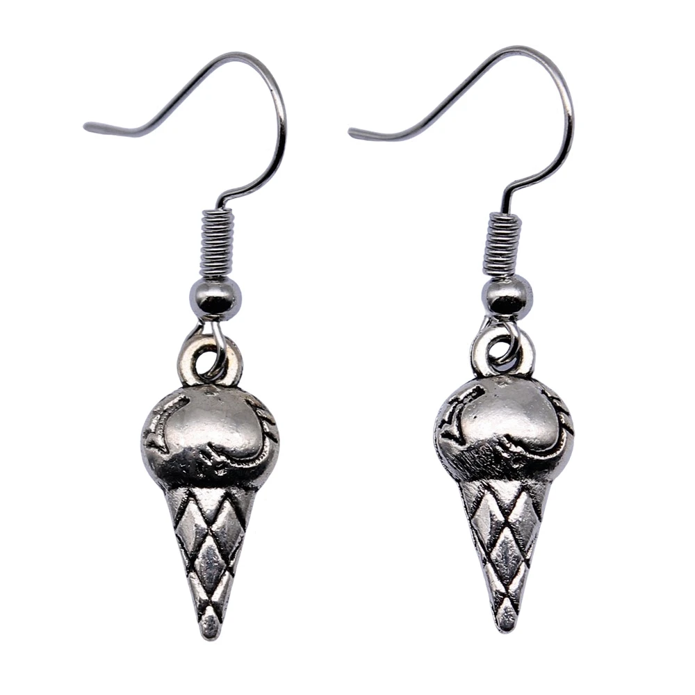 Musical Jewelry Earrings Note Microphone Drum Guitar Violin Shaped Dangle Drop For Girls Women