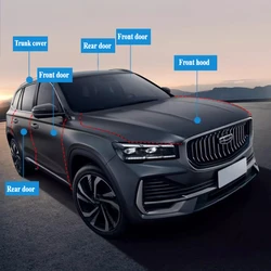 For GEELY Monjaro KX11 XingyueL Sealing Strip Whole Door Cover Noise Reduction Sound Insulation and Dust-proof Rubber Strip