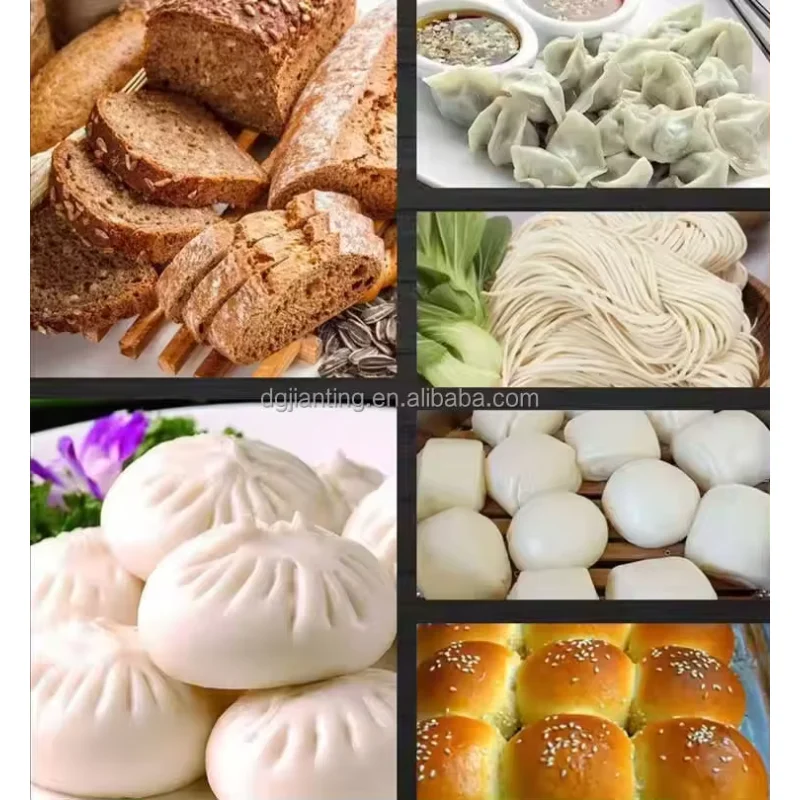Automatic Electric Bread Cutter & Making Machine Continuous Loaf and Burger Toast Slicer for Dough and Flour