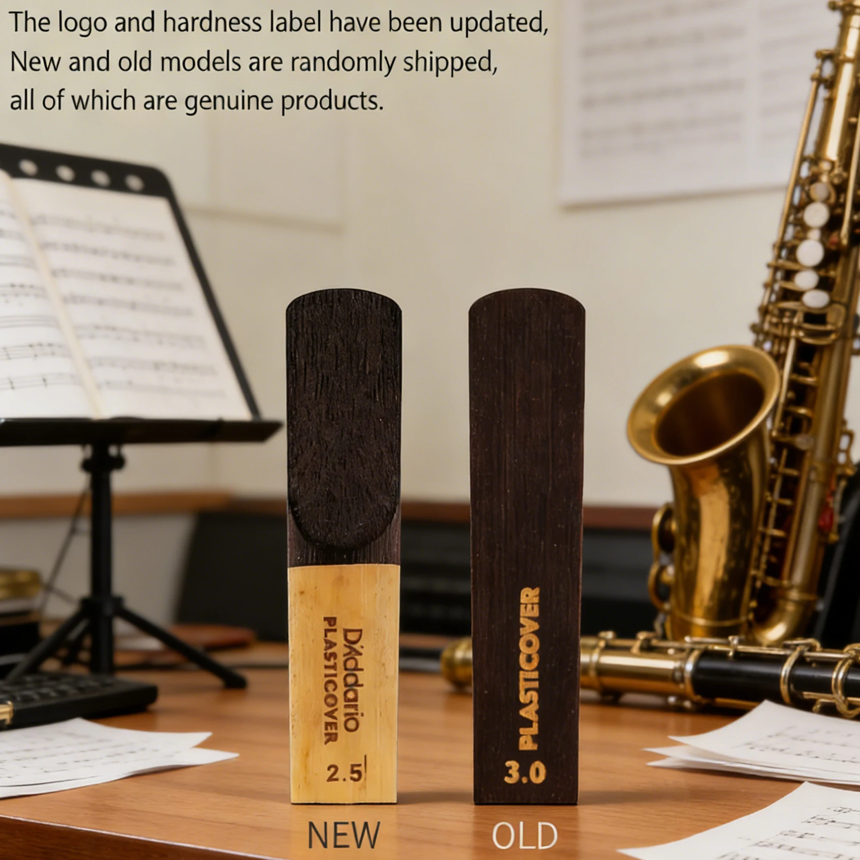 U.S.A Original D’Addario RICO Plasticover Bb soprano sax Eb alto saxophone Bb tenor sax reed Bb clarinet reeds