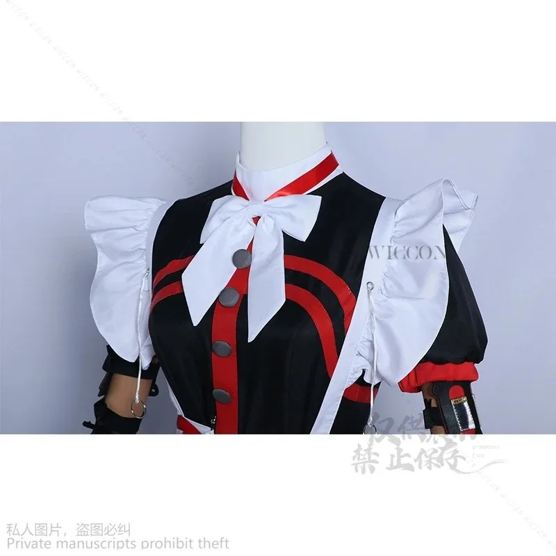 lili 123 Nowa Gra Zenless Zone Zero Aleksandrina Sebastiane Cosplay Seksowny Strój Mundurek Peruka Anime Halloween Party Maskarada Kobieta