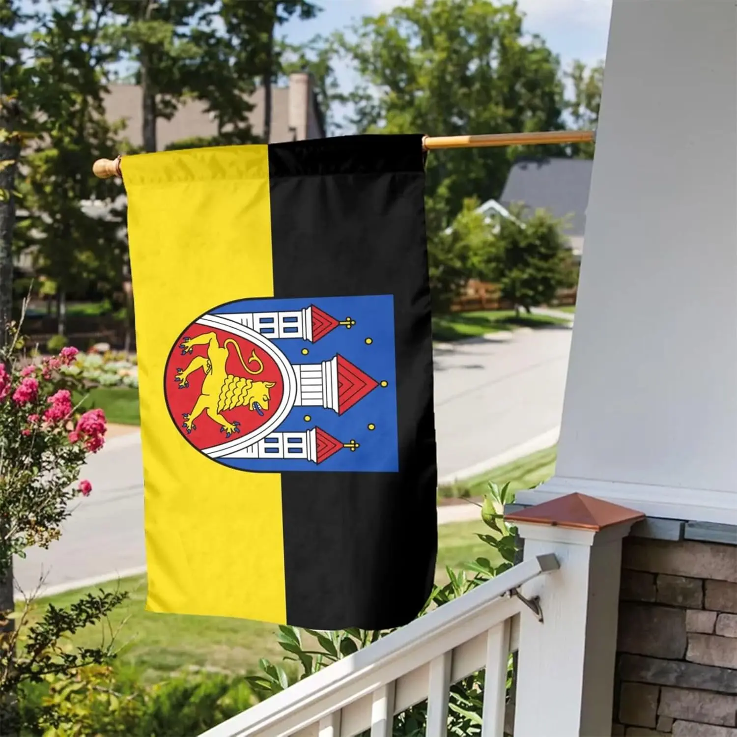Flagge Goettingen Double Sided Garden Flag 12x18 Inch Weatherproof Outdoor Yard Decor, Quick-Dry Polyester, Fade Resistant & EEZ