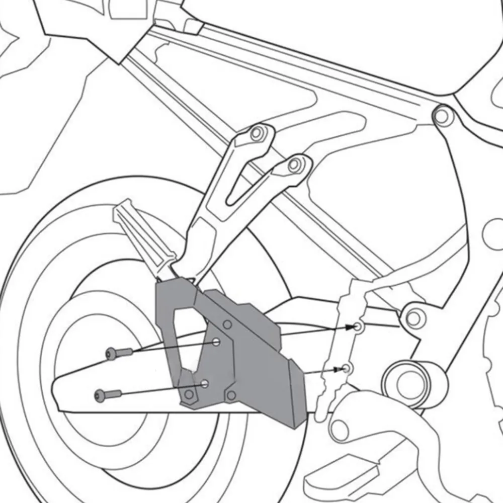 Motocicleta Brake Master Cylinder Guard Proteção, Tampa da bomba, Yamaha XT1200Z, XT1200ZE, SUPER TENERE