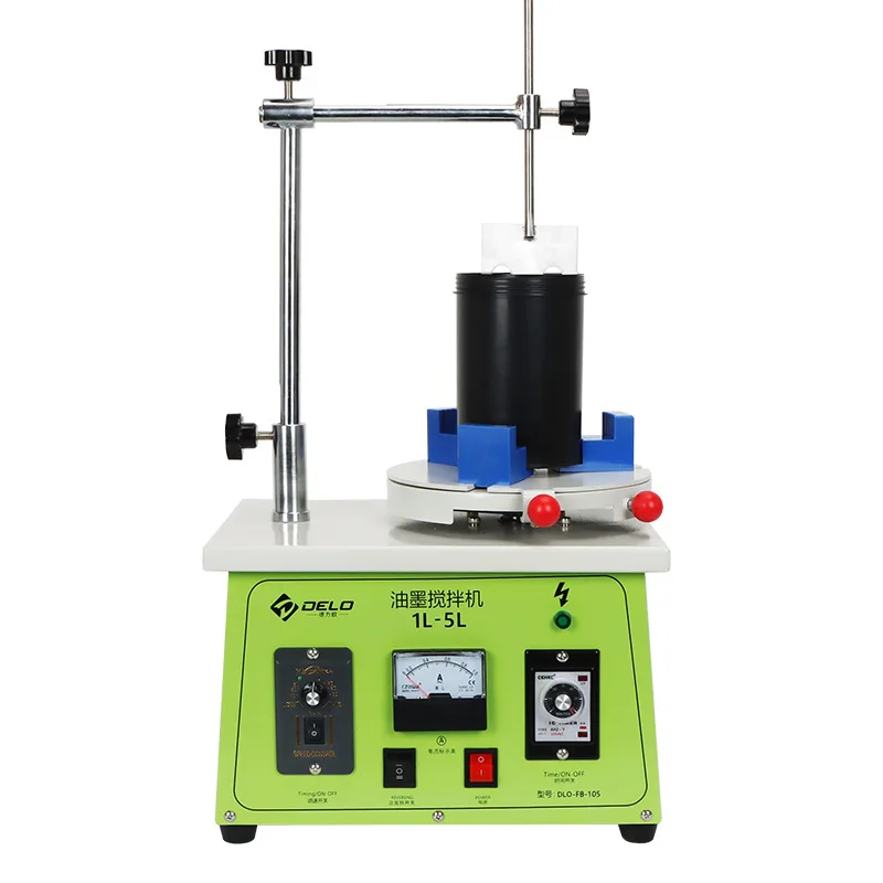 

【HOT】DLO-FB-105 Intelligent Speed Control Solder Paste Mixer 1-5L Electronic SMT/Plastic/Chemical Paint Mixer