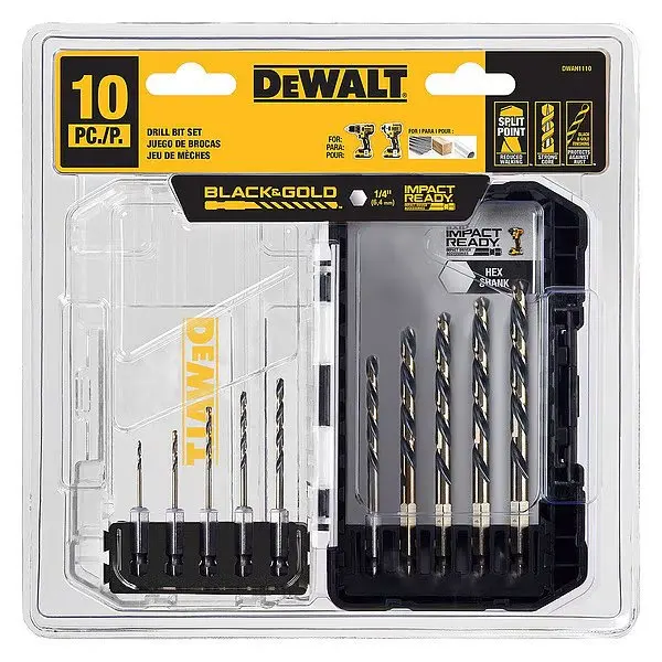 10 PC Set Black & Gold Impact Ready Set