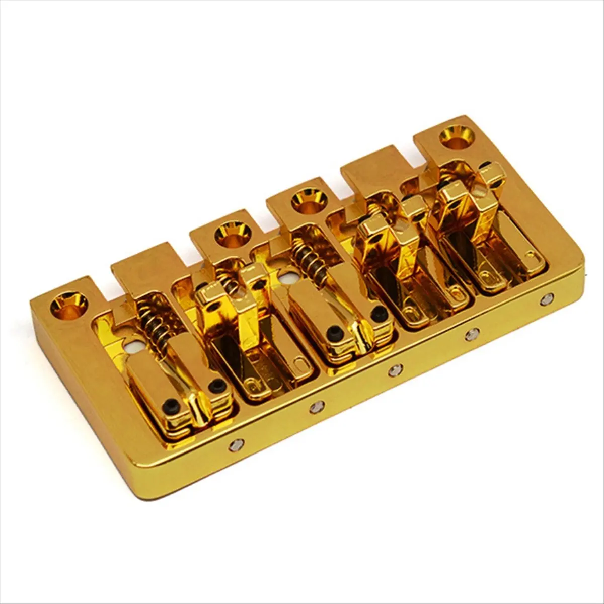 ABXY 5-String Bridge Body Bottom Through String Spacing 16.5MM Fixed Bridge Black