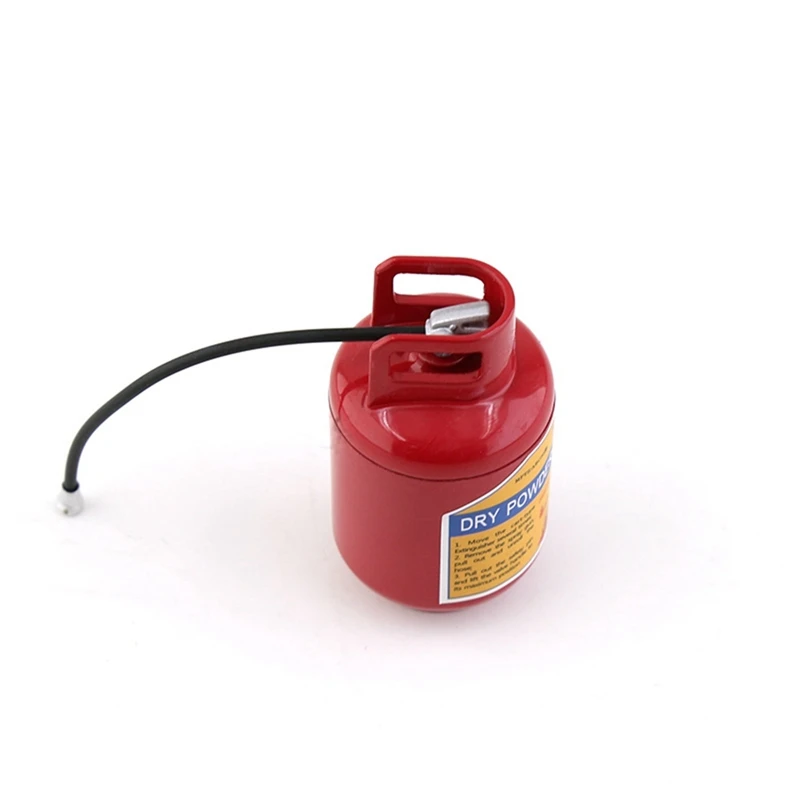 Metal Mini Simulation Fire Extinguisher For 1/10 RC Crawler Car Axial SCX10 90046 Traxxas TRX4 TRX6 RC4WD D90,1