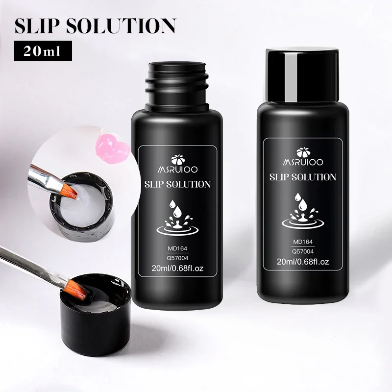 20ml Acrylic Slip Solution Nail Gel Polish 2-in-1 Cleanser for Flawless Nail Extension Nail Art Manicure Vernis Nail Suplies