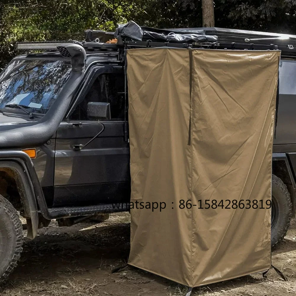 Outdoor, Car Shower Tent, Folding, Portable, Camping Mobile Toilet Changing (stand Not Included)