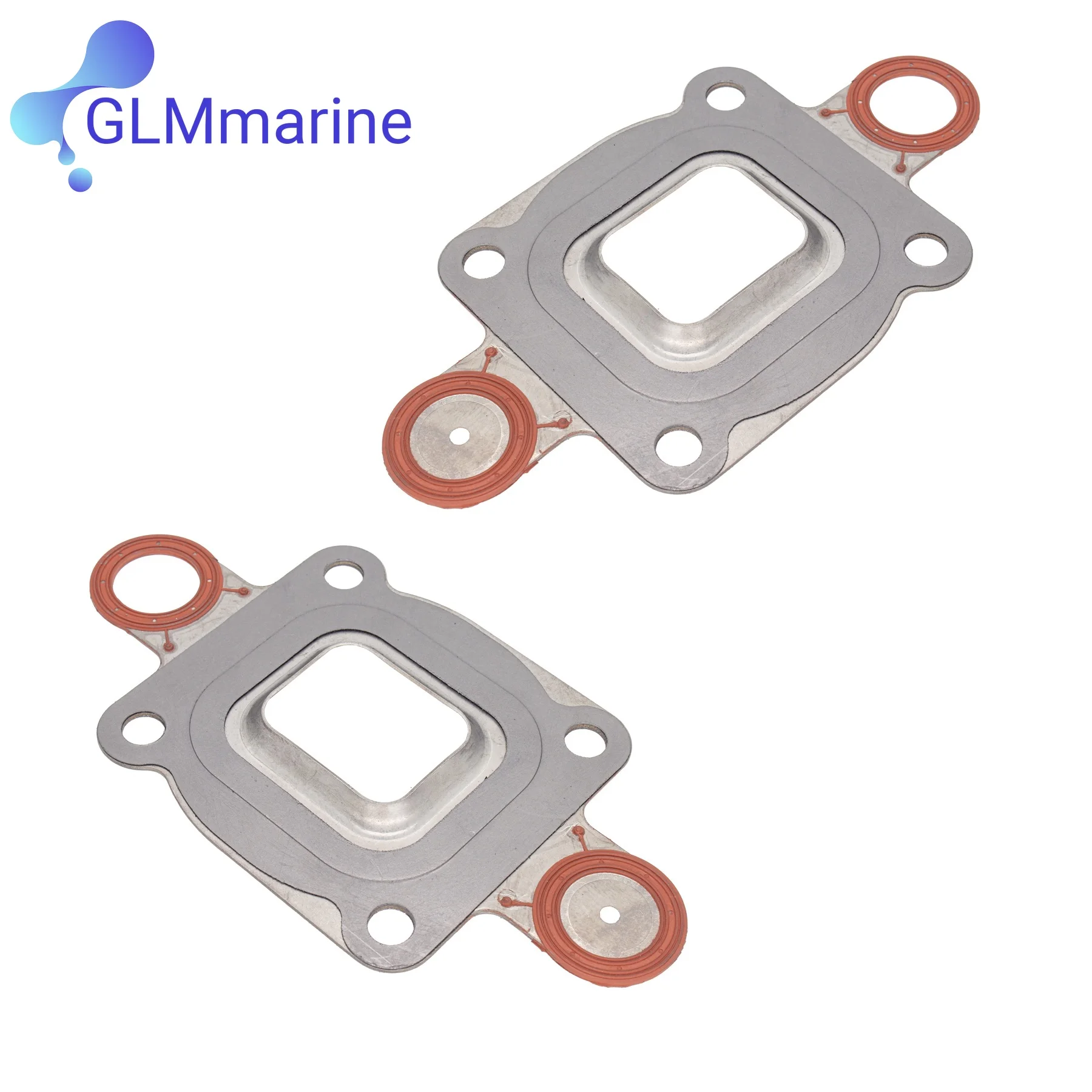 Mercruiser Exhaust Manifold Kit Bellow 32-44348 Gasket 33395 Fit GM V8 DRY JOINT 32-14358001