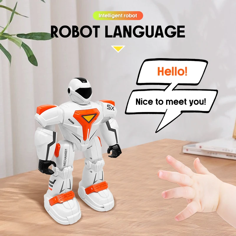 Rc robot bojowy G26 programowanie wciem pilot inteligentne roboty zabawka 2.4G wykrywanie gestów inteligentne robotyki zabawki dla dzieci