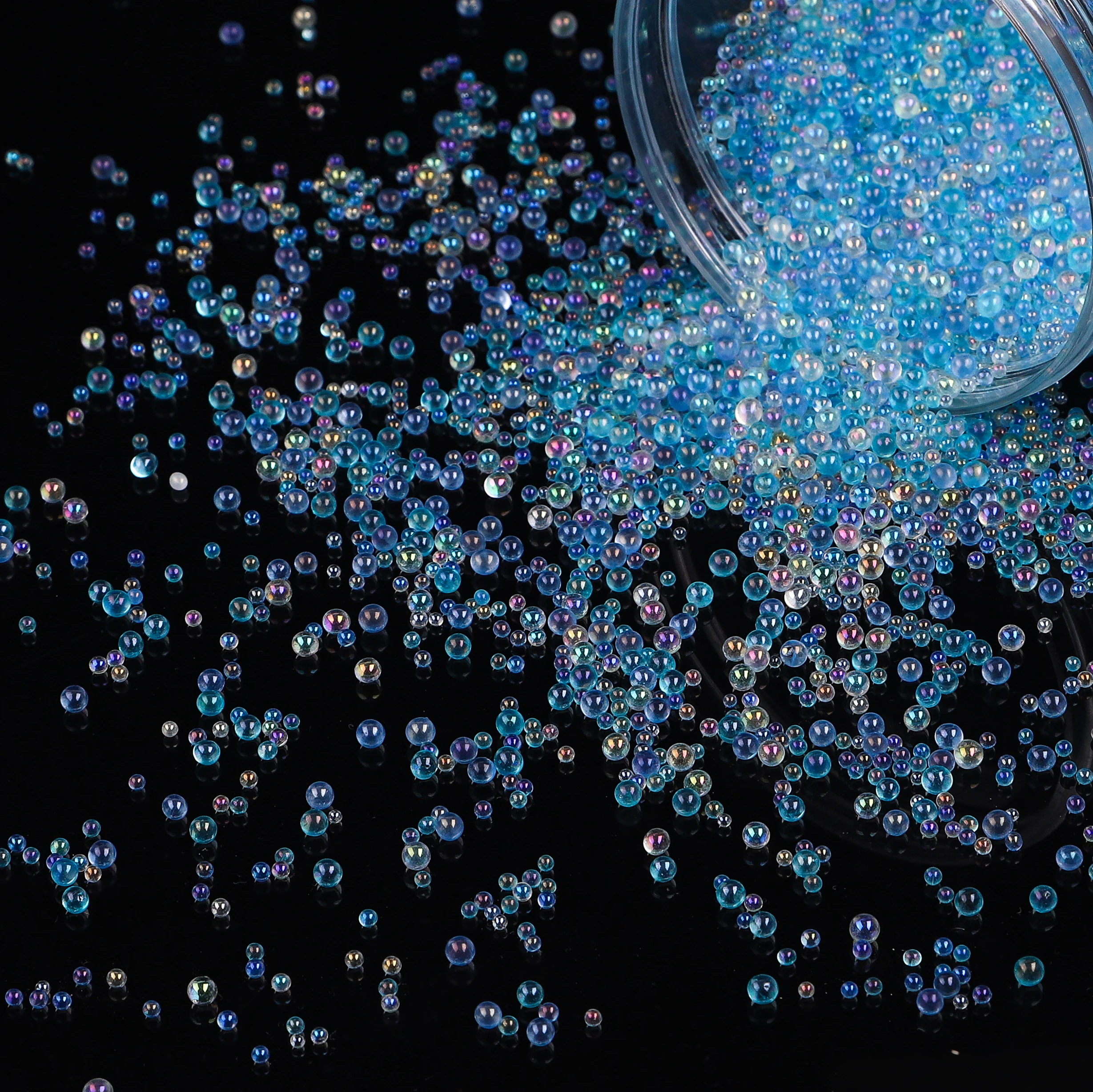 Mini Bubble Ball Beads, 10-20g for DIY Crafting
