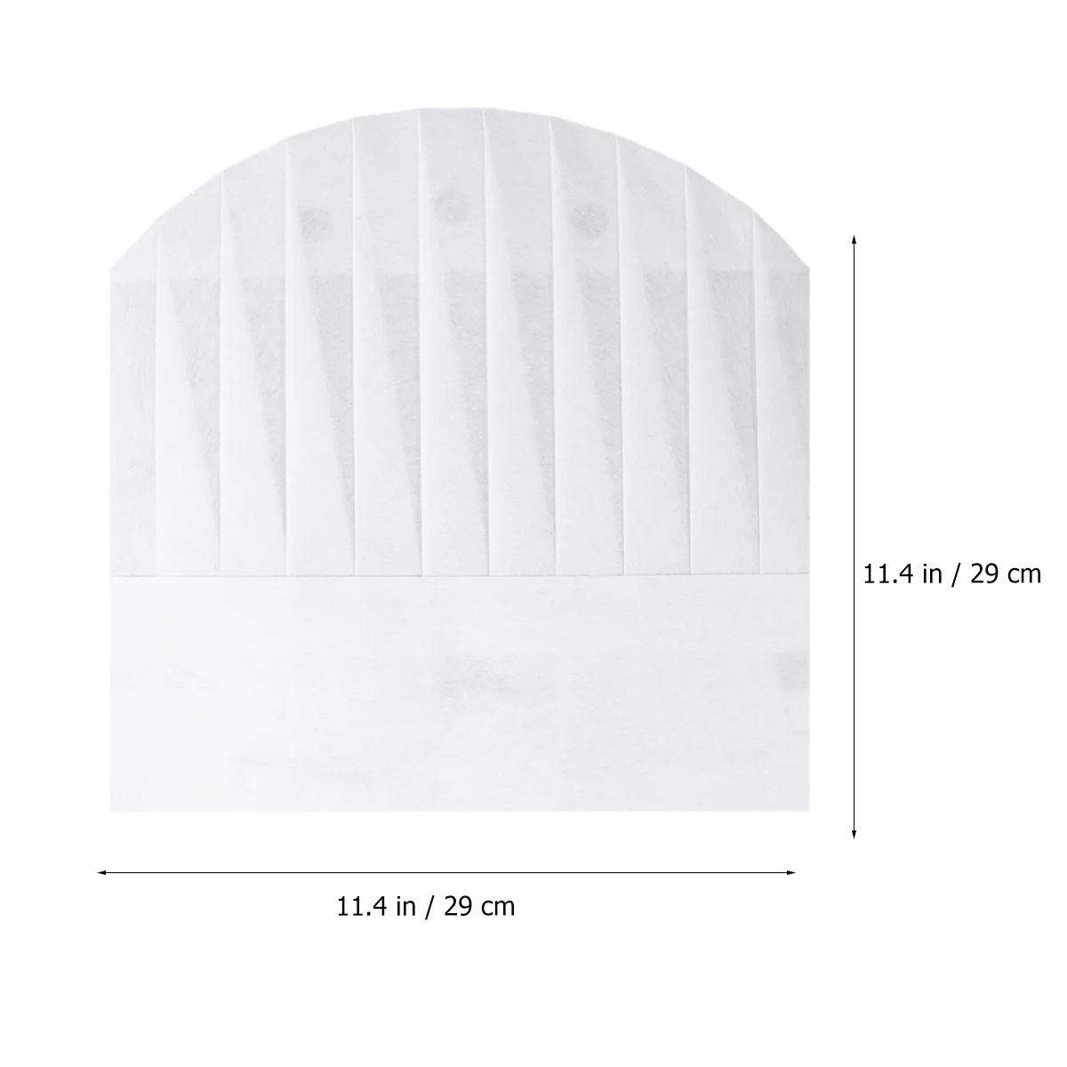 20 قطعة قبعات الطاهي غير المنسوجة خفيفة الوزن المتاح القبعات للمطبخ الطبخ الخبز مطعم استخدام الكبار قبعة حجم واحد عمال