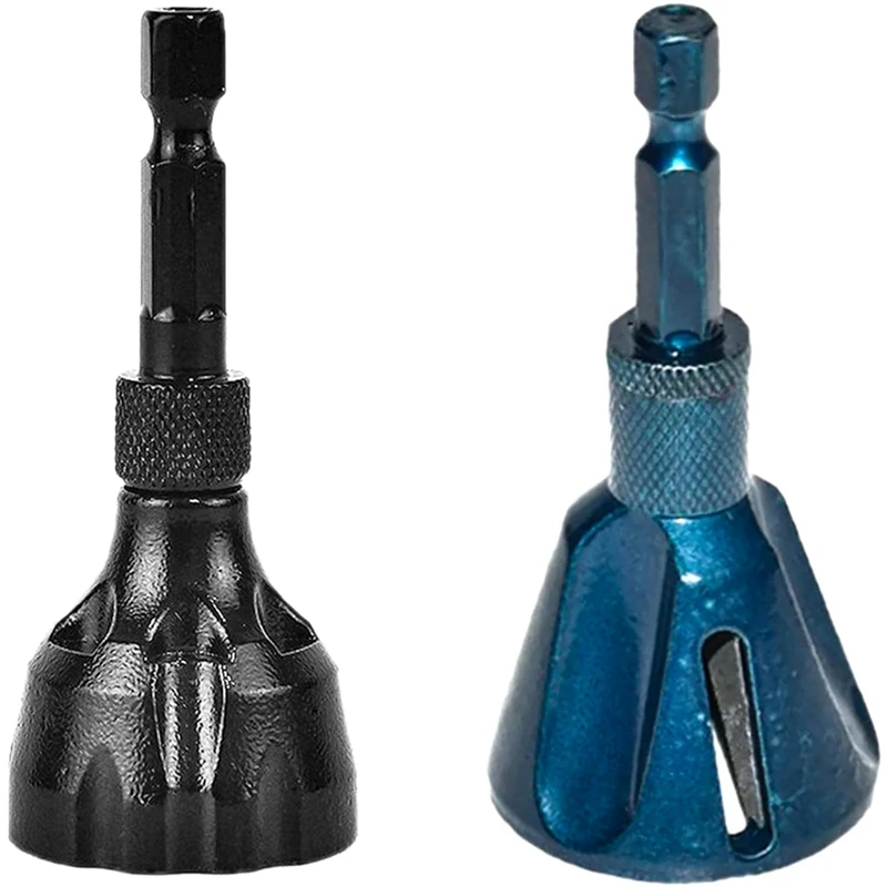 

2Pack All Thread Deburring Tool Deburring Chamfering Drill Bit With Tungsten Carbide Blade