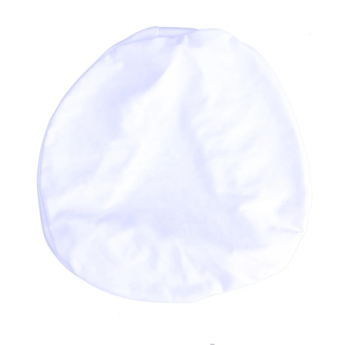 

White Round Bar Stool Cover Waterproof Seat Protector Anti-Slip Cushion Slipcover for Home Bar Chaircovers