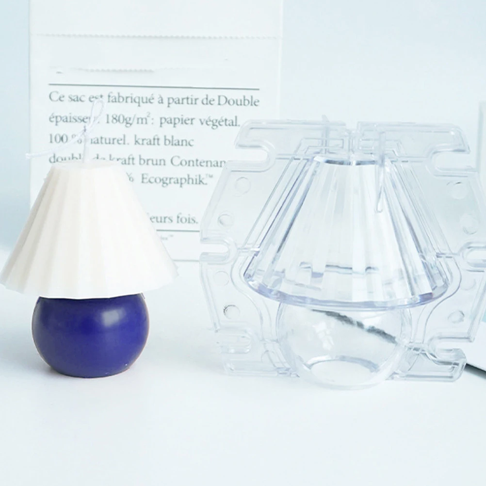 

Mold Handmade Gift Plastic Mould Two-piece Conical DIY Maker Scented Making