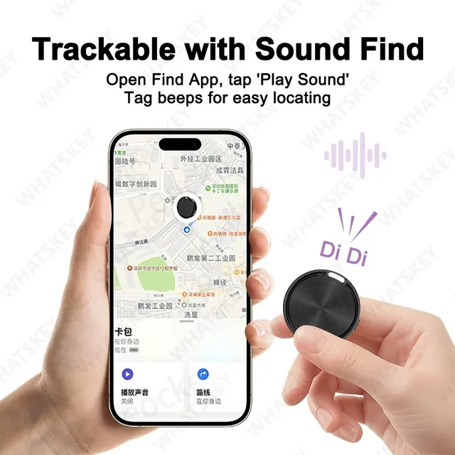 Tag Work With Android Find Hub Bluetooth Gps Tracker Google Find My Airtag Keychain Smart Tag Smart Life Positioning Finder 4