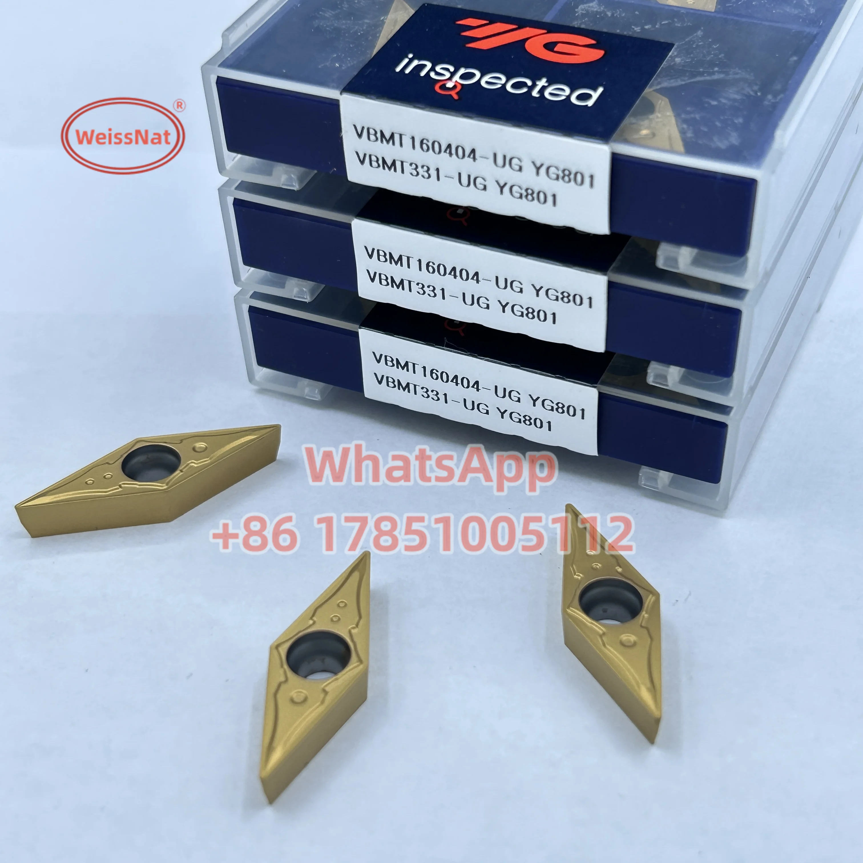 YG-1 VBMT160404 VBMT160408-UG UF YG801 Carbide Insert VBMT Inserts