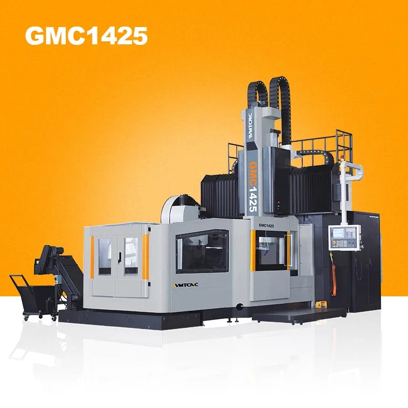 【Hot】5 Axis Double Column Cnc Machining Center GMC1425 Gantry Machining Center Machine for Sale