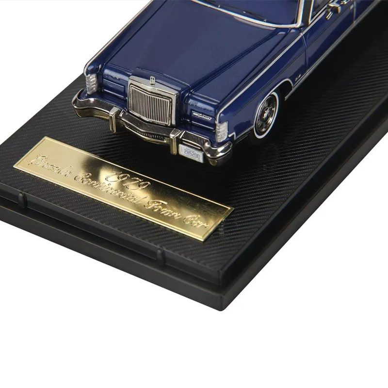 Poème Sun Star & Tuoke 1:64 1979 Lincoln Continental Town, alliage limité, ornements moulés sous pression, jouets personnalisés pour enfants, noël, nouveau, en Stock