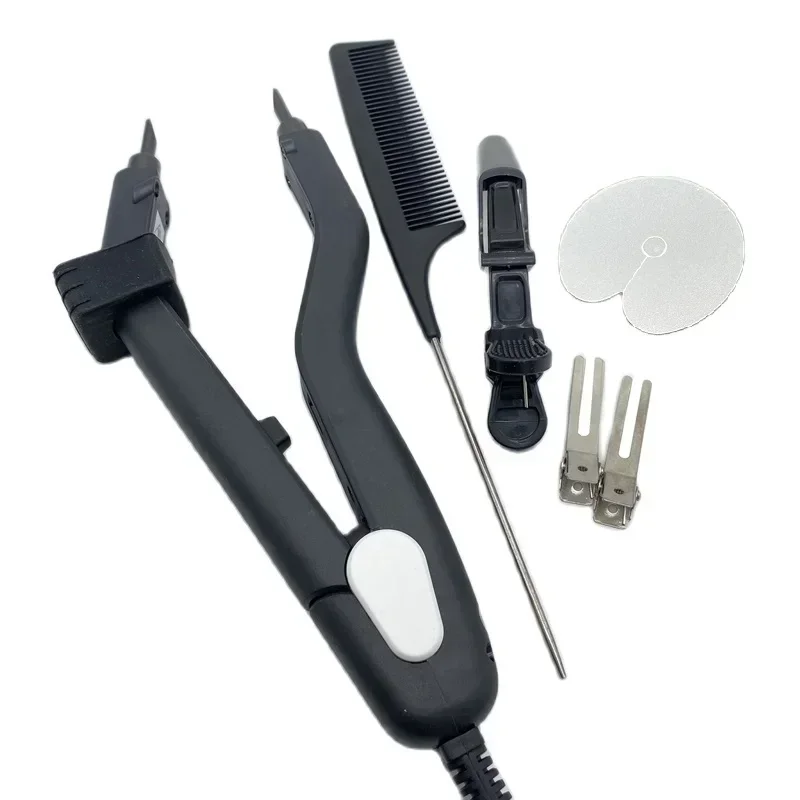 

Качественный комплект соединителей для волос с черным нагревом, 220 градусов, L-601, термоутюг с регулируемой температурой, быстрый горячий утюг