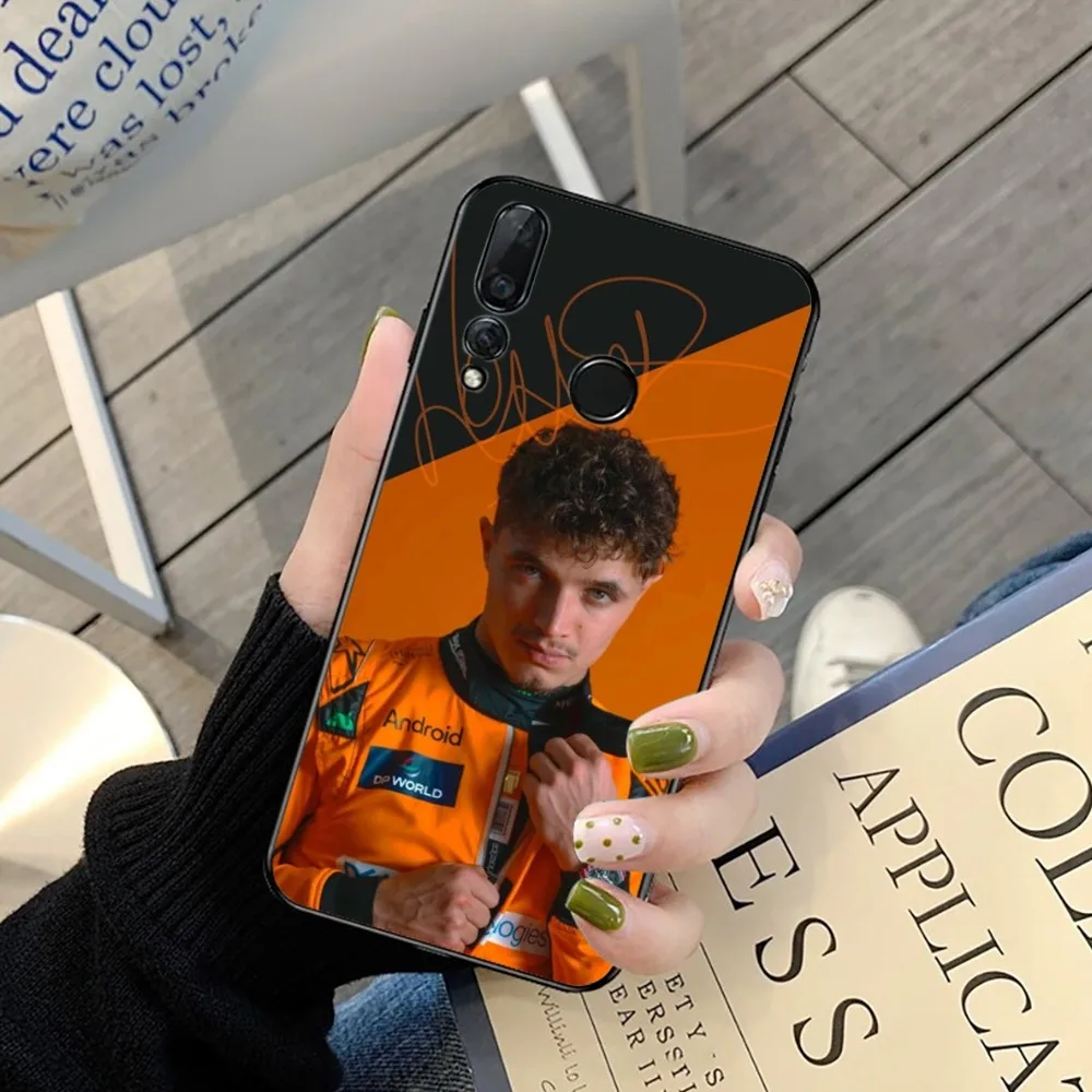 F1 Formula 1 L-Lando N-Norris Phone Case For Huawei Y9 6 7 5 Prime Enjoy 7s 7 8 plus 7a 9e 9plus 8E Lite Psmart Shell