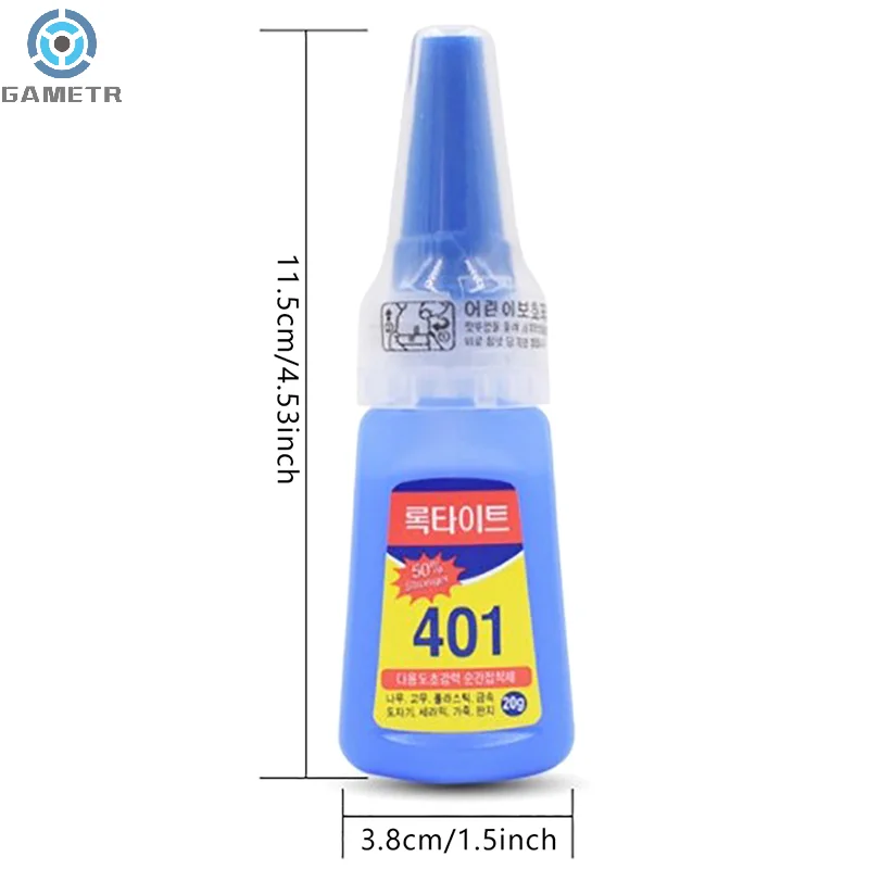 401 Glue Special For Bow And Arrow Fast-drying Mucilage Quick Bonding Dehydration Super Instant Shoes Repair Adhesive