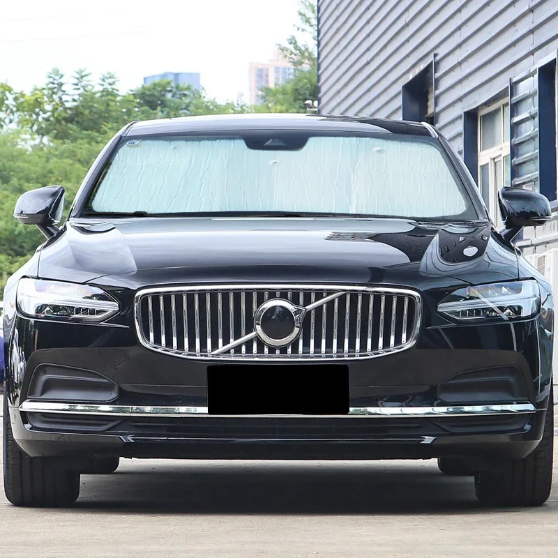 Para volvo s90 2017-2025 pára-sol do carro proteção uv janelas laterais cortina sombra viseira pára-brisa dianteiro acessórios internos