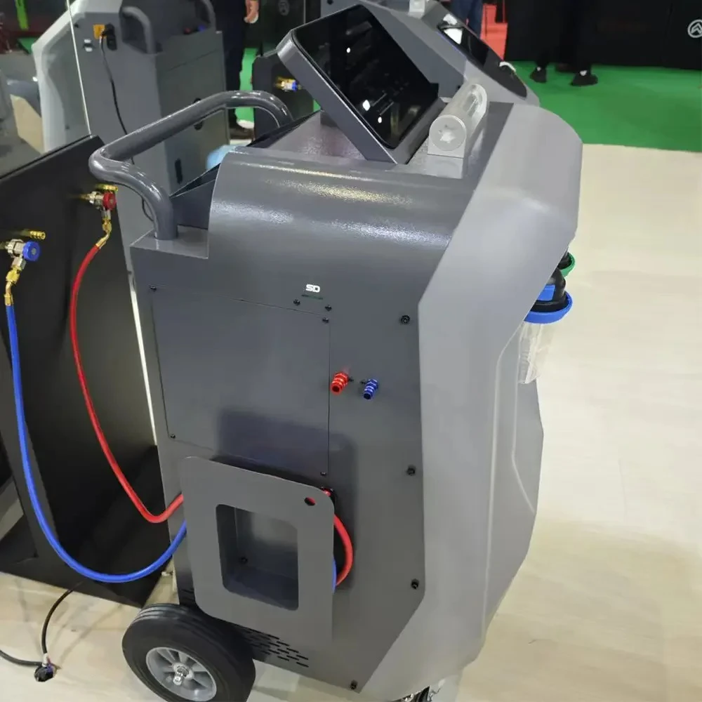 Automotive R134a Refrigerant Recovery Equipment AC Flush Machine Air Conditioning System Cleaning Machine