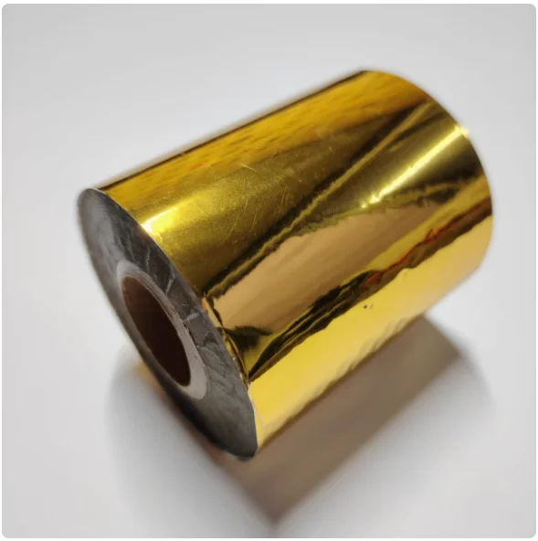 

Hot Stamping Foil 1 Roll Silver Color Or Gold Color Size: 8cmx120M/Roll