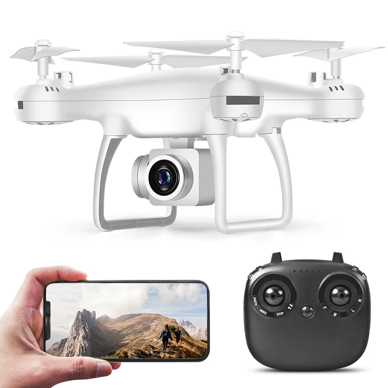 8S Drone HD pojedyncza kamera w trybie wysokiego trzymania składany Mini RC inteligentny quadkopter sterujący do zabawek