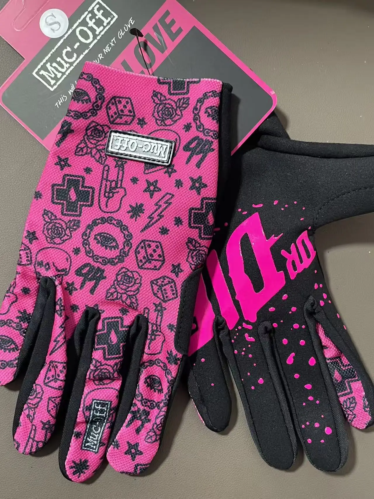 Mucoff Sommer GP MX Offroad-Motorradhandschuhe mit langen Fingern, Outdoor-Sport-Reitschutz – Detail 8