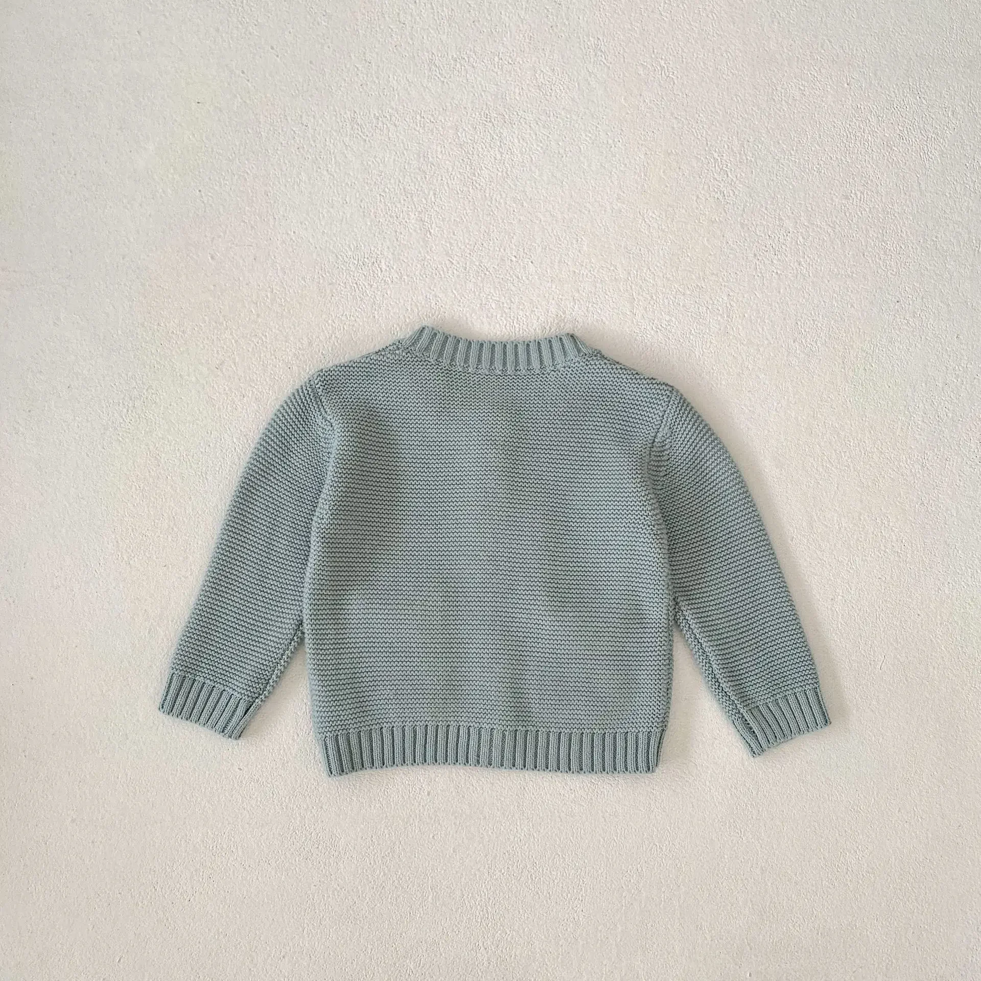 

2024, осенние детские свитера с радужной вышивкой, модный детский вязаный кардиган, куртка, детские теплые топы, хлопковое вязаное пальто для младенцев