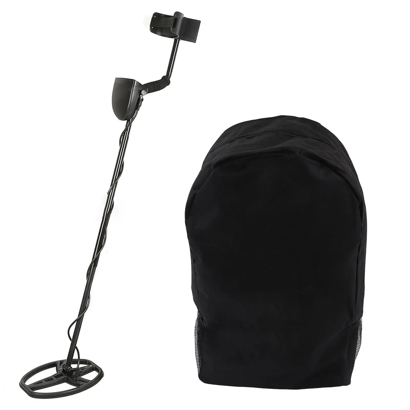 Imagem -05 - Grande Capacidade Nylon Metal Detector Mochila Leve e Versátil Bolsa de Armazenamento com Bolso Lateral para Caminhadas e Digitalização