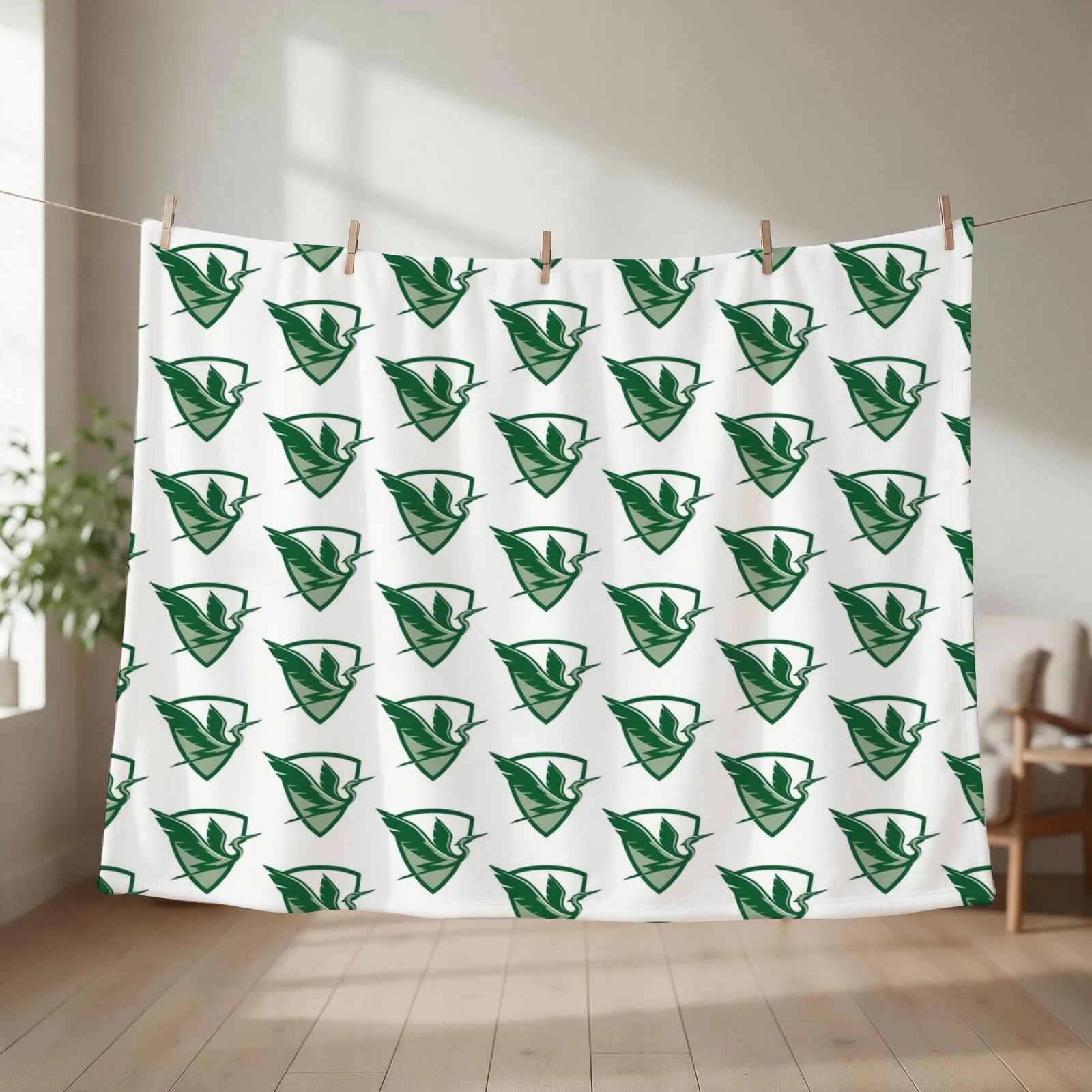 William Smith Herons Throw Blanket Plaid Decorative Beds wednesday bed plaid Blankets
