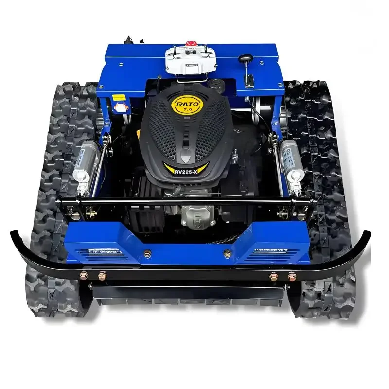 Free Shipping Remote Control Lawn Mower Electric Robot Grass Trimmer Cutter for Garden Yard Home Use From EU Warehouse