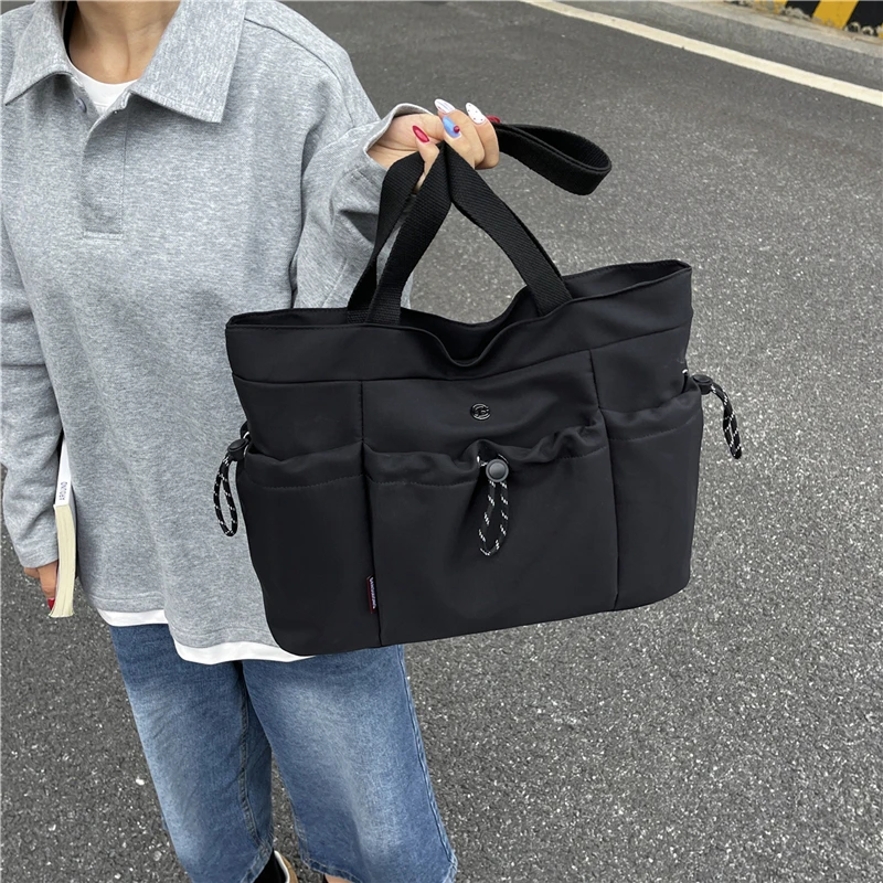 New Fashion Women's Tote Bag, Lightweight Oxford Backpack Alternative, Convertible Single Strap large capacity Messenger Bag