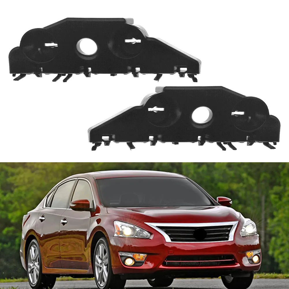 1Pair Car Front Bumper Bracket Retainer Front RH+LH Beam Mount Support For NISSAN ALTIMA 2016 2017 2018